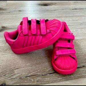 Adidas superstars rare pink super color Pharrell